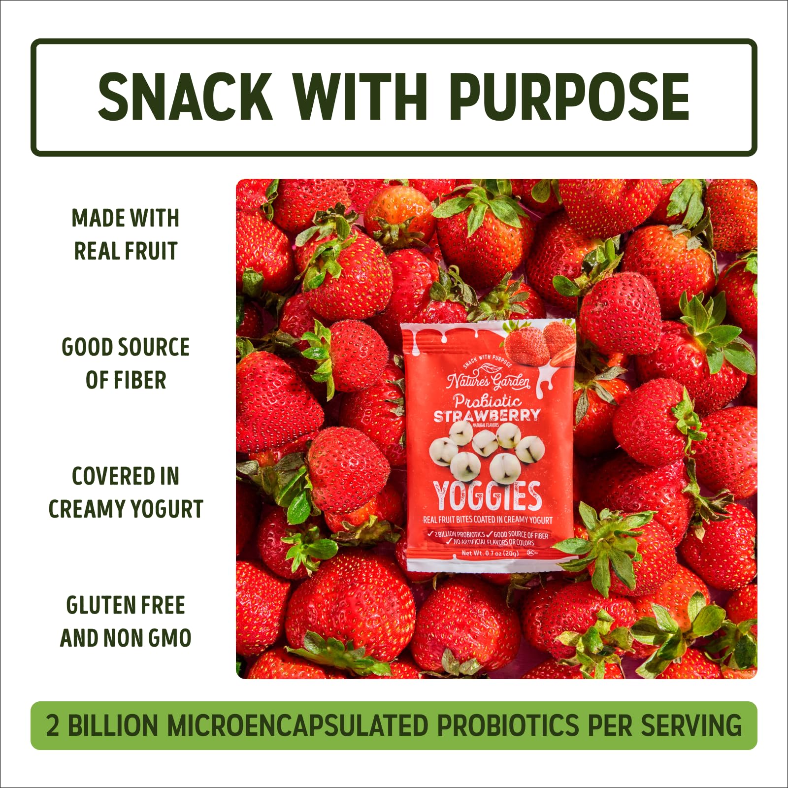 Amazon.com: Nature's Garden Probiotic Variety Pack Yoggies 21oz